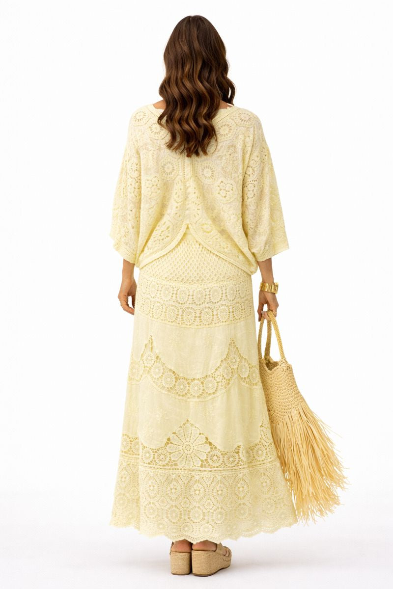 Conjunto feminino Daniela com caimento elegante