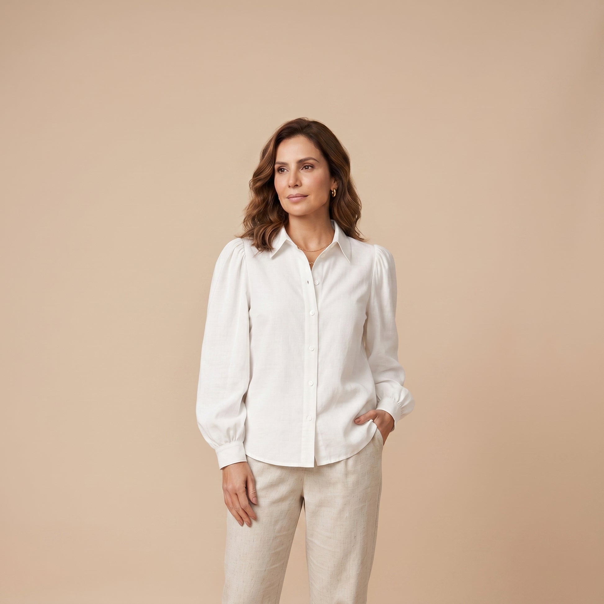 Camisa de Linho — frente